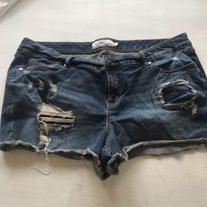 Jean shorts